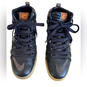Nike KD VII Lifestyle black leather Size 9